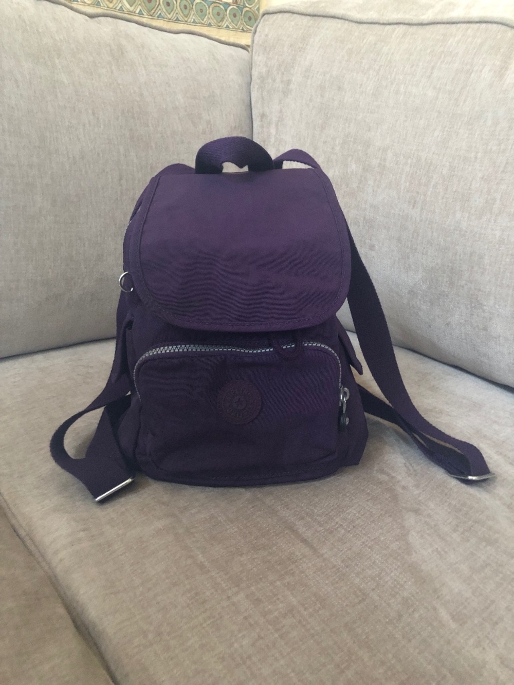 Kipling City Pack Mini Purple Backpack